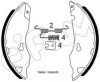 BPW 384481 Brake Shoe Set